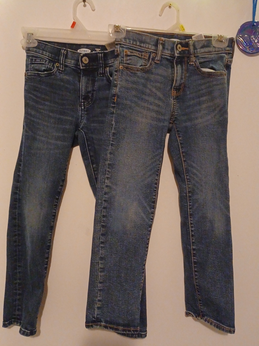 Old Navy Girls Blue Jeans Duo - Faded Indigo Wash